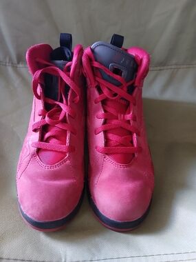 Nike Jordan MVP GS Boys Shoes Size 3, Color: Gym Red/Black/Summit White